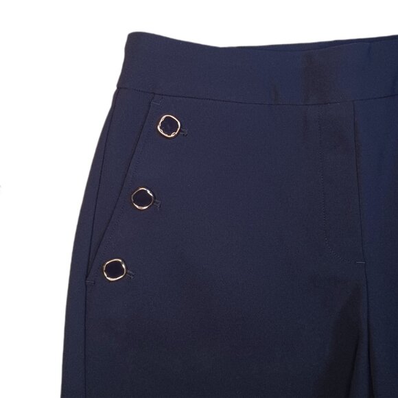 Rachel Zoe Womens Size 6 Shorts Blue Sailer Shorts High Rise Ladies 6 - Picture 3 of 8